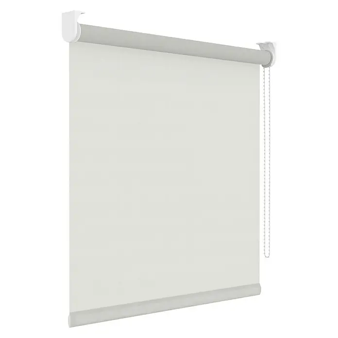 Expo Ambiente Rolgordijn Dessin lichtdoorlatend - b x h: 120 x 190 cm, Wit gestreept - Diagonaal zicht