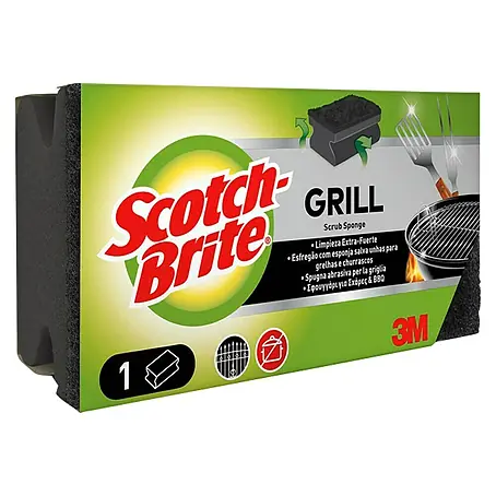 3M Scotch Brite Estropajo salvauñas Barbacoa & grill