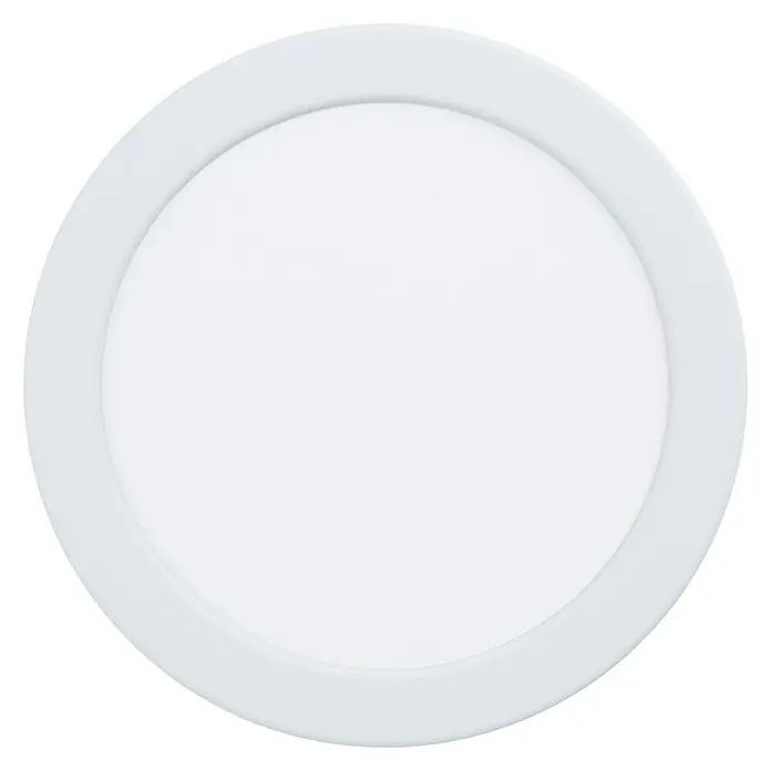 Eglo Fueva 5 LED-Einbauspot - 10,5 W, Warmweiß, Weiß, Ø x H: 16,6 x 2,6 cm - Ansicht von unten
