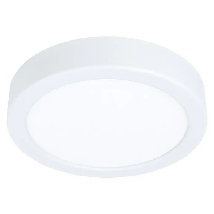 Eglo LED-Deckenleuchte rund Fueva 5 - 10,5 W, Ø x H: 16 cm x 28 mm, Weiß, Neutralweiß - Ansicht von unten