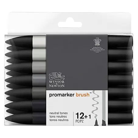 Winsor & Newton  Set brushmarkers
