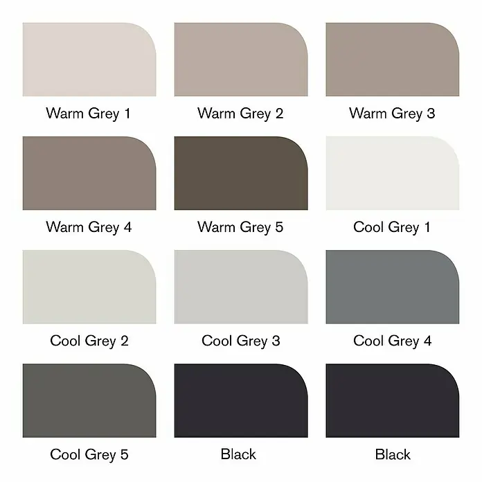 Winsor & Newton Set brushmarkers - Neutral Tones, 12 -delig