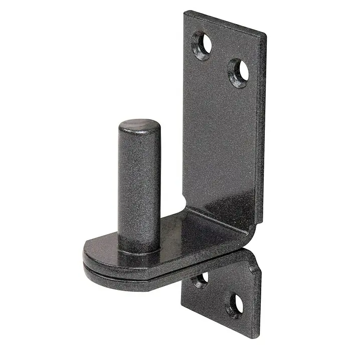 GAH Alberts Gozne Duravis® - Altura: 100 mm, Diámetro mandril: 13 mm, Distancia desde mandril hasta placa: 25 mm, Diamante negro - Vista angular
