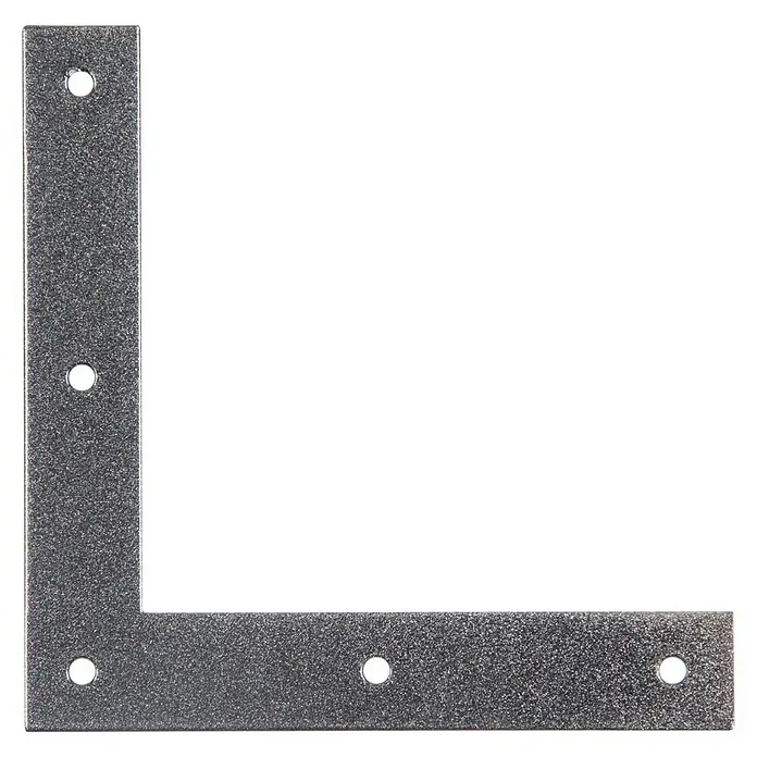 GAH Alberts Escuadra esquinera Duravis® - L x An: 90 x 44 mm, Diamante negro - Vista frontal