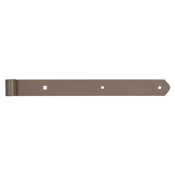 GAH Alberts Ladenband Duravis® - L x B: 400 x 40 mm, Stärke: 5 mm, Verzinkt, Perlbeige - Vorderansicht