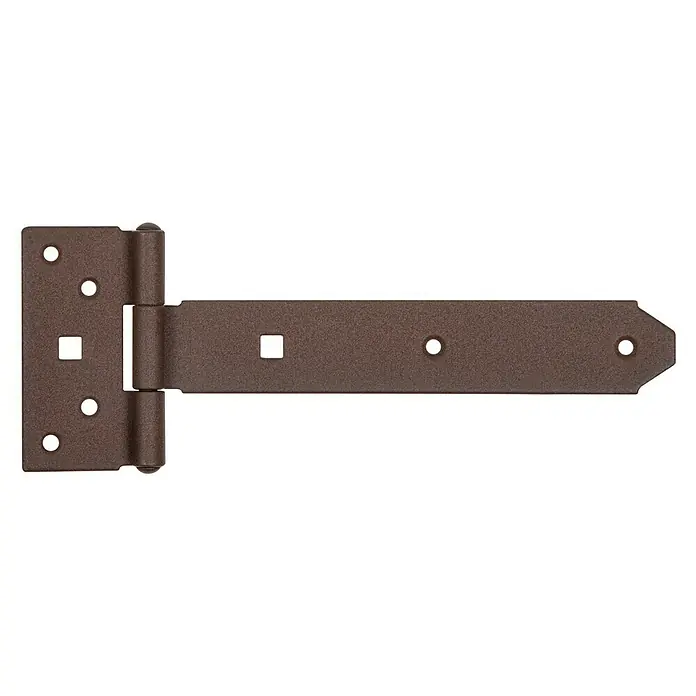 GAH Alberts Bisagra en T Duravis® - L x Al: 192 x 90 mm, Acero, Marrón óxido - Vista frontal
