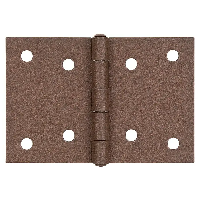 GAH Alberts Bisagra Duravis® - L x An: 90 x 60 mm, Marrón óxido - Vista frontal