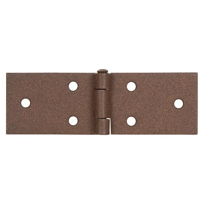 GAH Alberts Bisagra larga Duravis® - L x An x Es: 101 x 32 x 1,5 mm, Marrón óxido, Zincado - Vista frontal