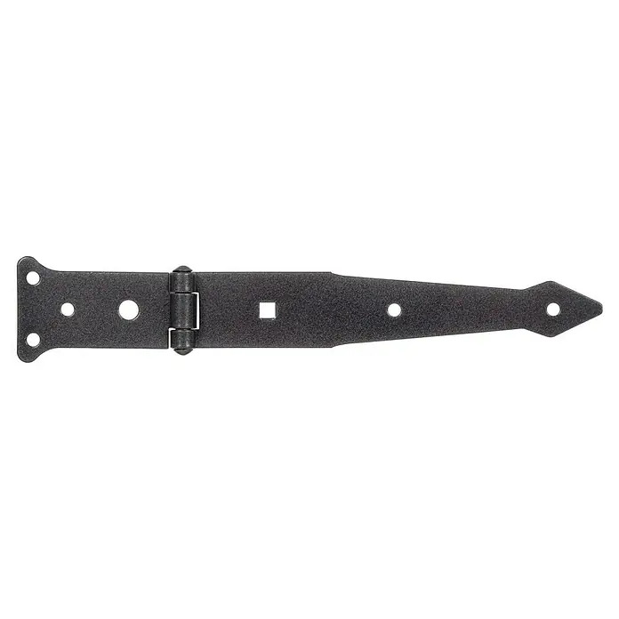 GAH Alberts Soporte de suspensión Duravis® - L x An x Es: 202 x 48 x 2 mm, Negro forja - Vista frontal