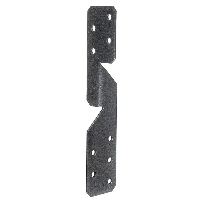 GAH Alberts Escuadra asimétrica Duravis® - L x An x Al: 170 x 33 x 33 mm, Diamante negro - Vista frontal