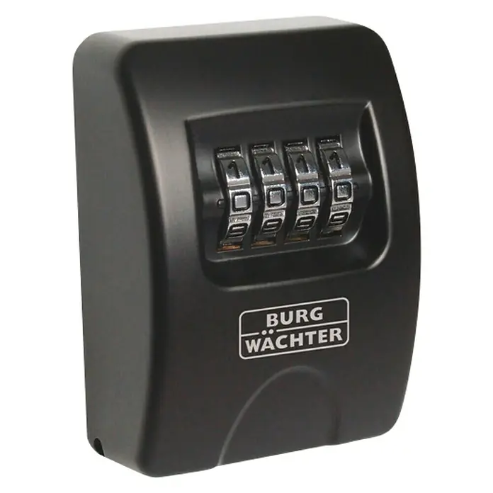 Burg-Wächter Schlüsselbox KeySafe 10 SB - 1 Stk., L x B x H: 6,1 x 39 x 8,5 cm - Diagonale Ansicht