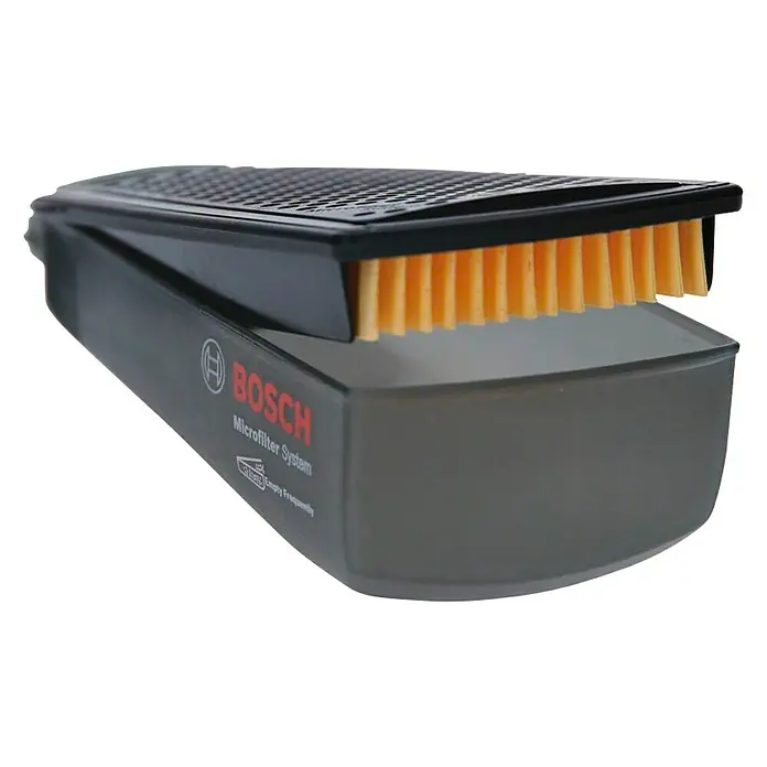 Bosch Filtro de polvo HW3 - Plástico, Específico para: Lijadora PEX 400 AE - Vista angular