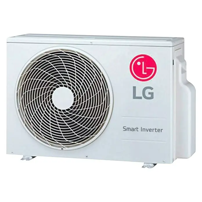 LG Inverterski klima-uređaj AC18BH - Maksimalni kapacitet hlađenja po uređaju u W: 5.000 W, Maksimalna snaga grijanja u W: 5.800 W - Dijagonalni pogled