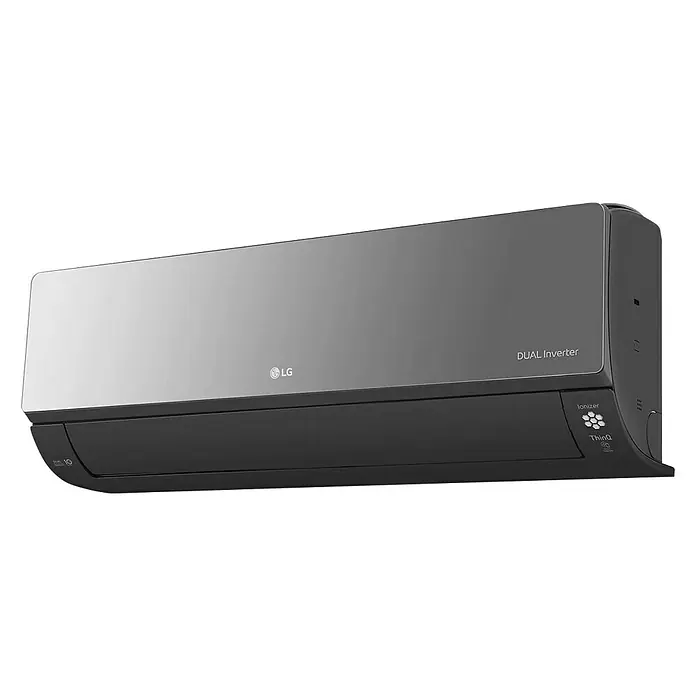 LG Inverterski klima-uređaj AC18BH - Maksimalni kapacitet hlađenja po uređaju u W: 5.000 W, Maksimalna snaga grijanja u W: 5.800 W - Dijagonalni pogled