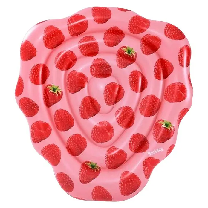 Bestway Zračni madrac na napuhavanje Raspberry - 152 x 140 x 25 cm - Pogled odozgo