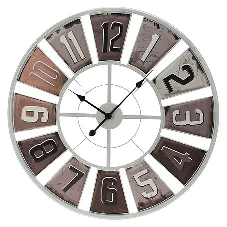 Reloj de pared redondo metal