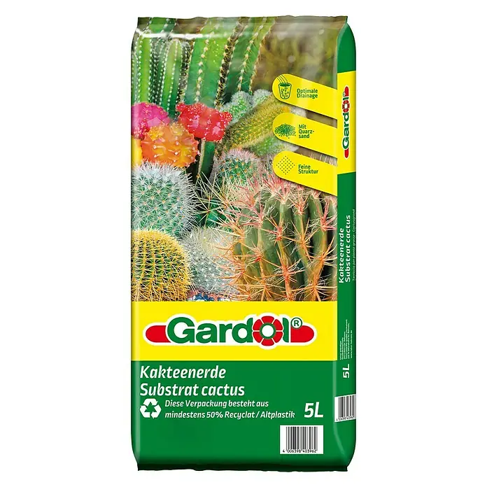 Gardol Kakteenerde - 5 l - Vorderansicht