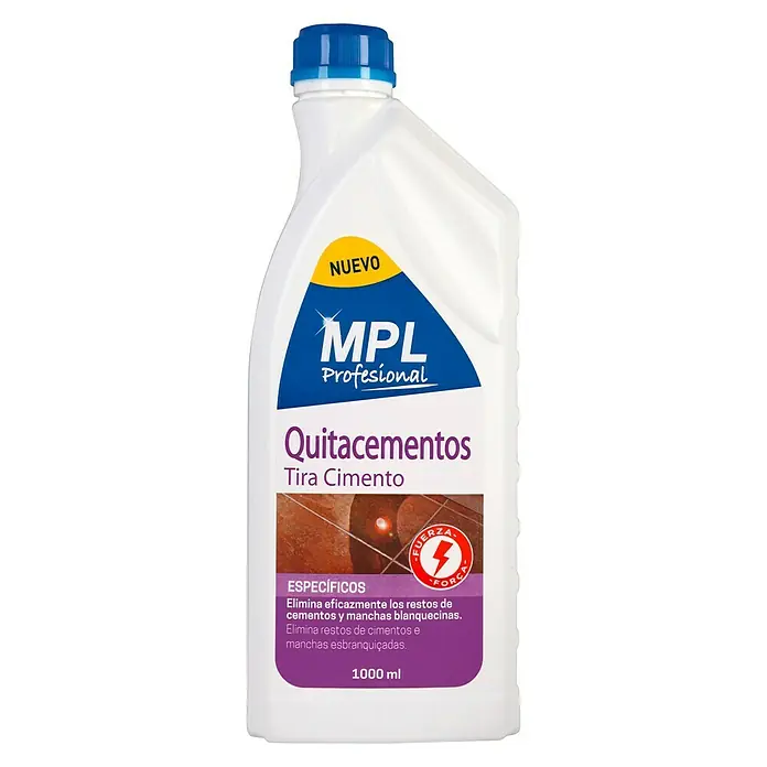 MPL Eliminador de cemento - 1 l, Botella - Vista frontal