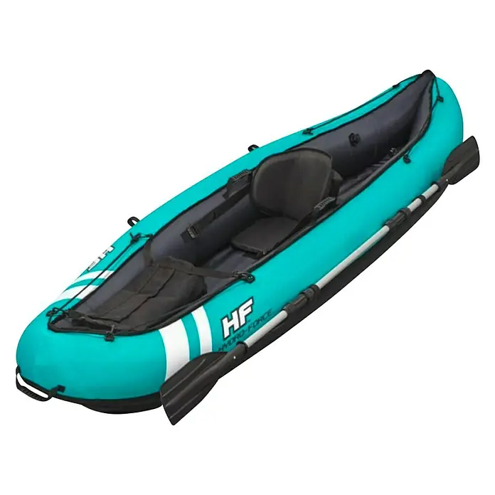 Hydro-Force Kajak Ventura - D x Š: 280 x 86 cm, Prikladno za: 1 osoba, 130 kg - Dijagonalni pogled