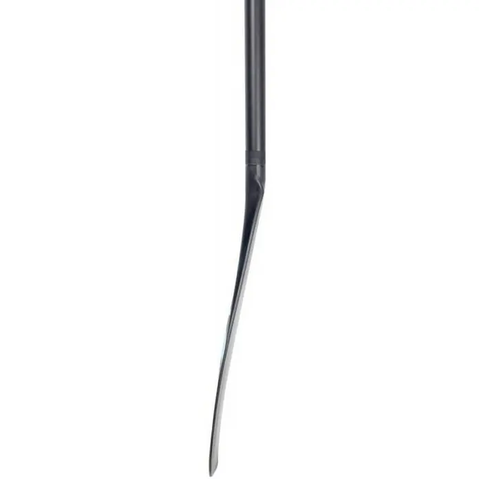 SUP-veslo Angle Junior 2 - Prikladno za: Djeca, 137 cm - 170 cm - Prikaz izbliza zakrivljene crne hokejske palice s tankom drškom i zakošenom oštricom na bijeloj pozadini.