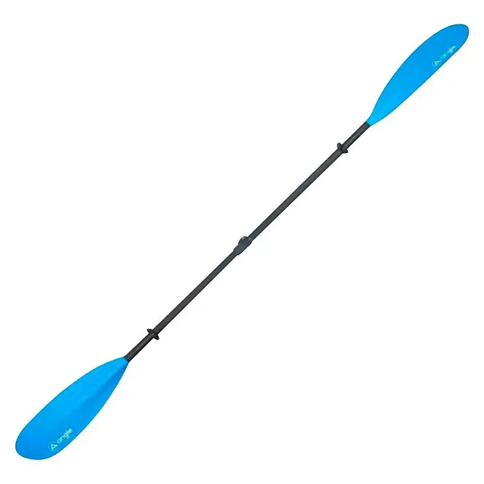 Dvostruko veslo za kajak Angle - 210 cm - 240 cm, Materijal držala: Plastika ojačana staklenim vlaknima (GfK) - Dijagonalni pogled