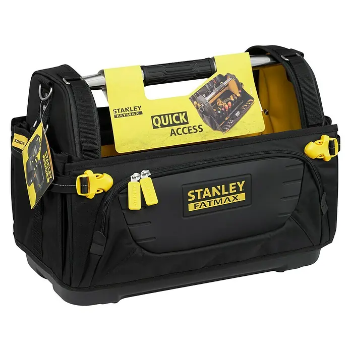 Stanley FatMax Gereedschapstas FMST1-80146 - b x d x h: 50 x 30 x 36 cm, Zwart, Geel - Diagonaal zicht