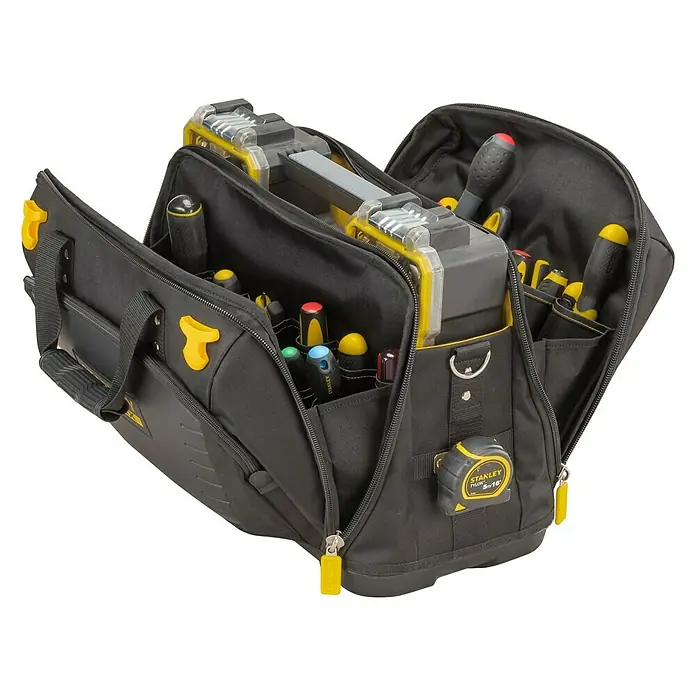 Stanley FatMax Gereedschapstas FMST1-80147 - b x d x h: 47 x 23 x 35 cm, Zwart, Geel - Diagonaal zicht