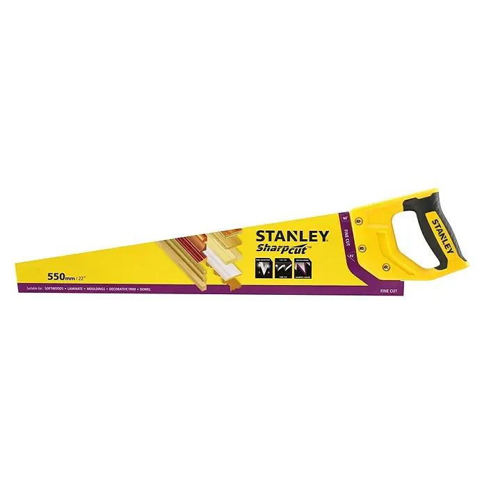 Stanley Handzaag SharpCut STHT20372-1 - Bladlengte: 550 mm - Vooraanzicht