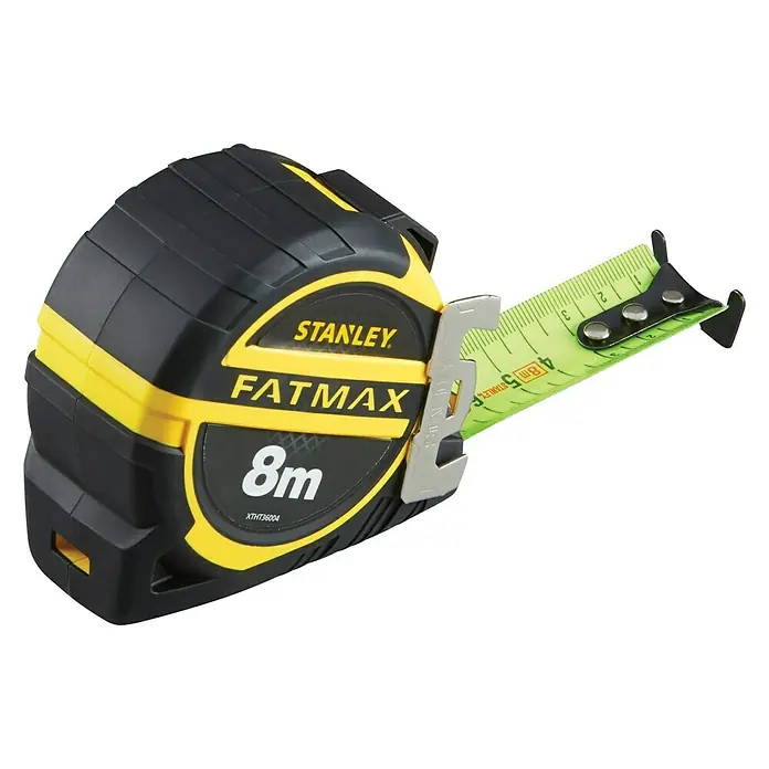 Stanley FatMax Rolmaat XTHT0-36004 - Lengte rolmaat: 8 m - Diagonaal zicht