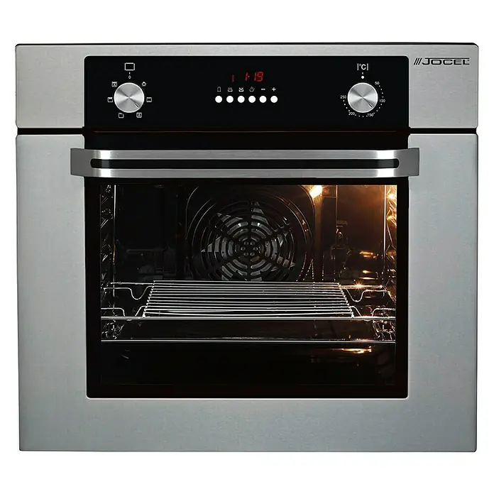 Jocel Horno empotrado JFE011183 - Número de tipos de calentamiento: 6 ud., Volumen horno: 58 l - Vista frontal