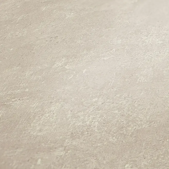 AS Creation History of Arts Vliesbehang - Roze, Uni, 10,05 x 0,53 m - Elegante close-up van een beige aanrechtblad met een subtiele textuur, ideaal voor keuken- en badkamerontwerpen die een warme en natuurlijke uitstraling zoeken.
