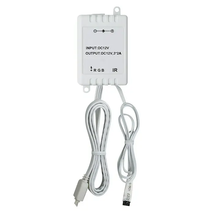 Paulmann Controlador de intensidad y conmutación YourLED RGB - Potencia máx.: 60 W, Plástico, RGB - Vista descendente