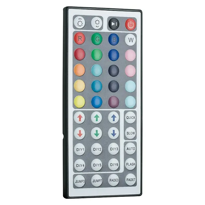Paulmann Controlador de intensidad y conmutación YourLED RGB - Potencia máx.: 60 W, Plástico, RGB - Vista angular