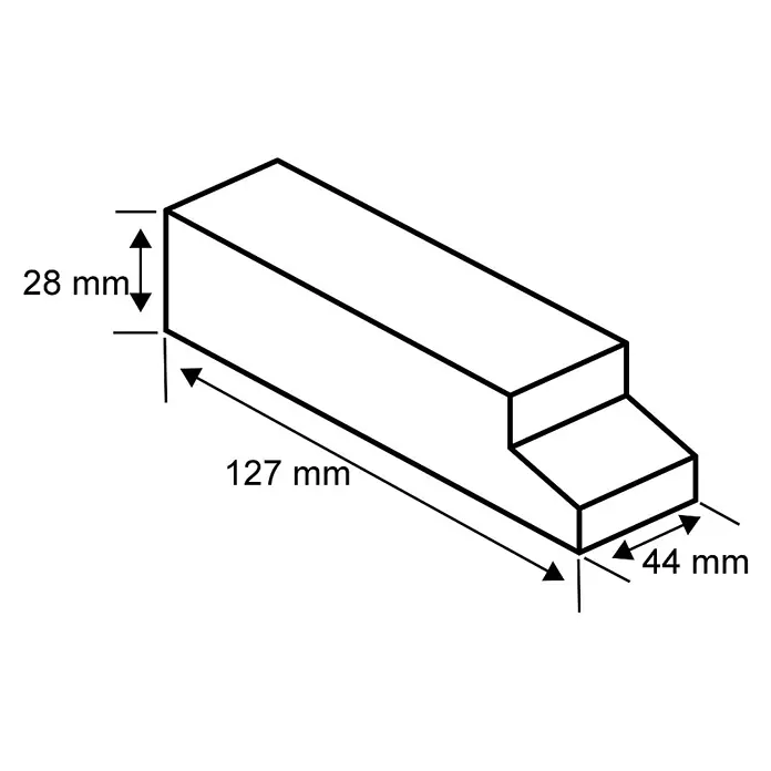 Paulmann Transformador de corriente - 50 VA, 220 - 240/12 V - Dibujo técnico