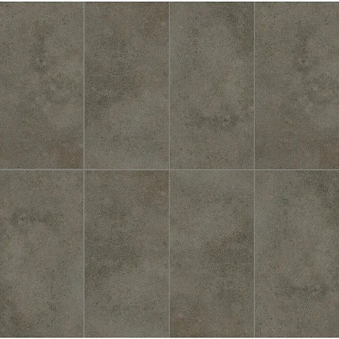 Art-Tec by Palazzo Porceláncserép - Matt - A sötétszürke árnyalatú, téglalap alakú csempék varratmentes mintázata, amely ideális a modern padló- és falburkoláshoz.