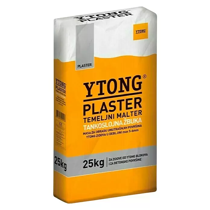 Ytong Materijal za unutarnje žbukanje Plaster - 25 kg - Dijagonalni pogled