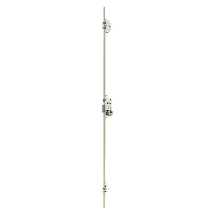 MCM Bombín para cerradura 705-3 con escudo 1850 A - L x An: 2.030 x 25 mm, Esmaltado, Oro, Anchura placa: 50 mm - Vista de perfil derecho