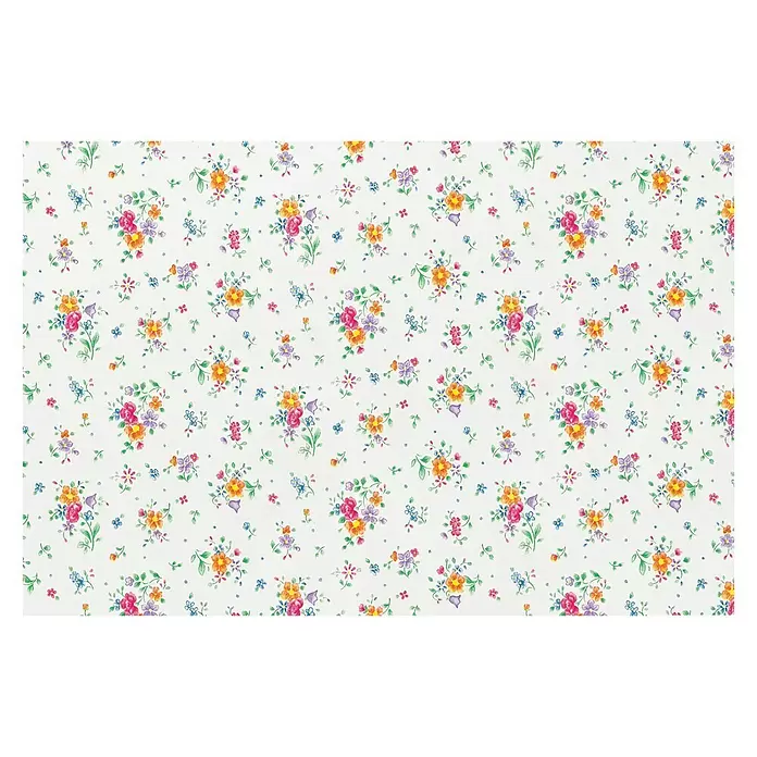 D-c-fix Rollo adhesivo flores - 200 x 45 cm, Multicolor, Autoadhesivo - Vista superior