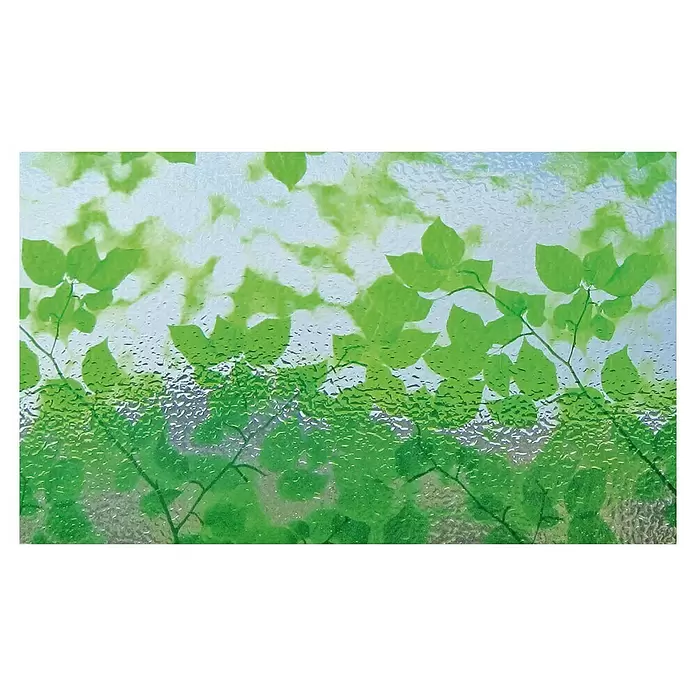 Lámina adhesiva GLS-4654 - Verde/blanco, Con adherencia estática - Vista superior