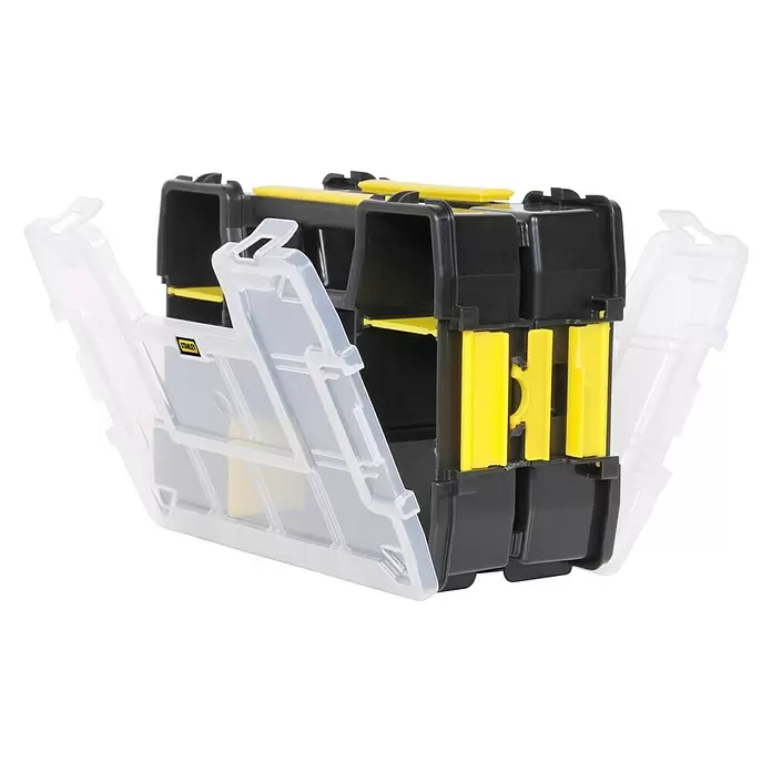 Stanley Assortimentsdoos SortMaster STST1-71197 - 29,5 x 6,5 x 21,5 cm - Diagonaal zicht