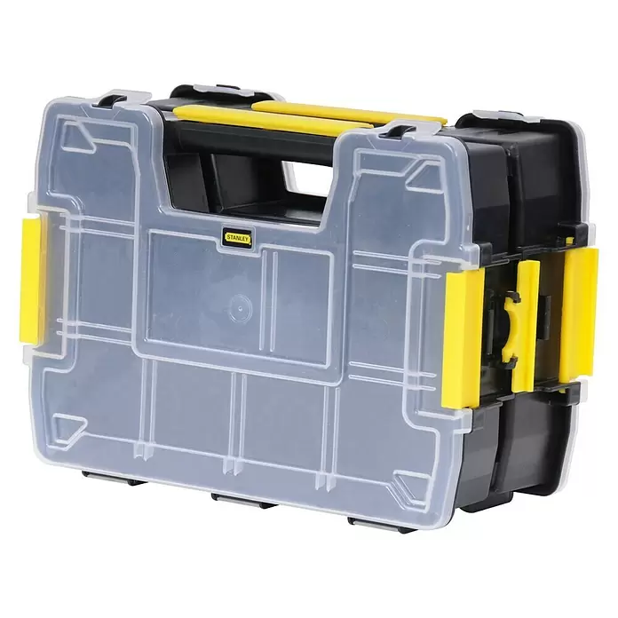 Stanley Assortimentsdoos SortMaster STST1-71197 - 29,5 x 6,5 x 21,5 cm - Diagonaal zicht