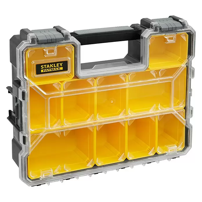 Stanley FatMax Assortimentsdoos 1-97-521 - b x d x h: 44,6 x 11,6 x 35,7 cm - Diagonaal zicht