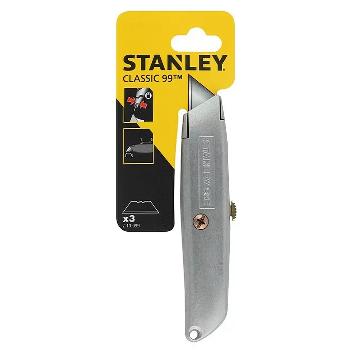 Stanley Cuttermes 2-10-099 - Lengte: 155 mm - Top-down weergave