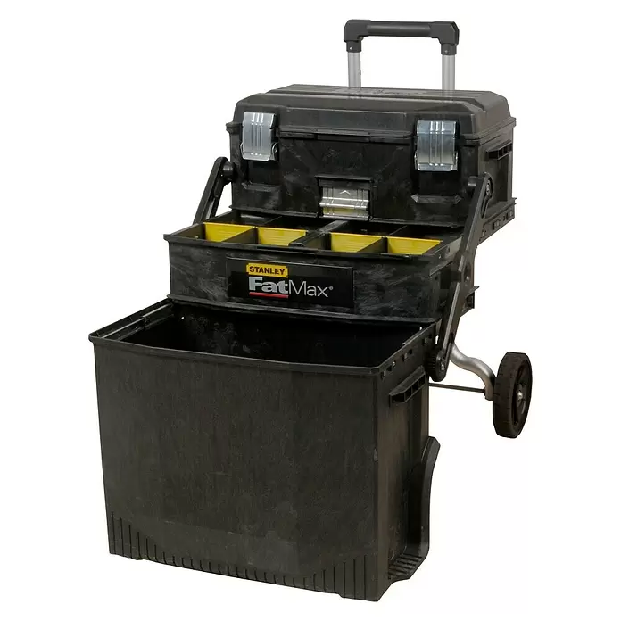 Stanley FatMax Gereedschapskoffer met wielen 1-94-210 - 41,3 x 54,9 x 73,3 cm - Diagonaal zicht