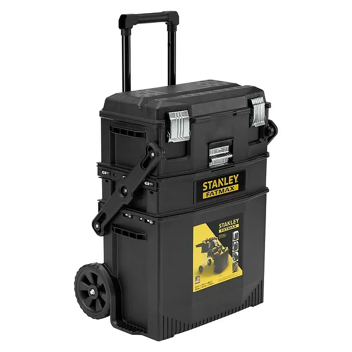 Stanley FatMax Gereedschapskoffer met wielen 1-94-210 - 41,3 x 54,9 x 73,3 cm - Diagonaal zicht