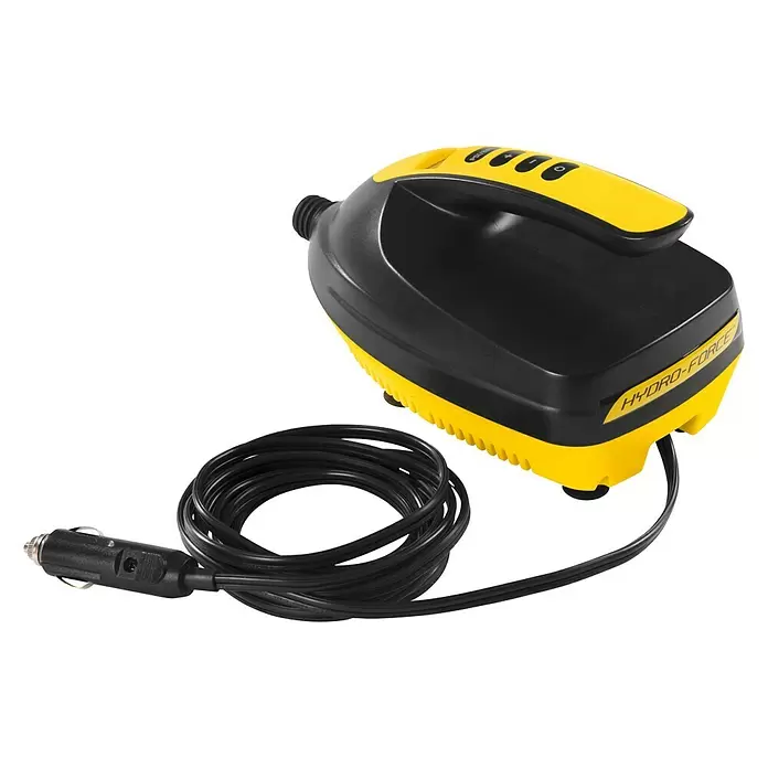 Bestway Električna pumpa za zrak Hydro-Force - 12 V, Prikladno za: SUP daske - Dijagonalni pogled