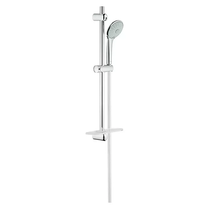 Grohe Euphoria Brausegarnitur Massage - Lochabstand: Variabel, Anzahl Funktionen: 3 Stk., Chrom - Vorderansicht