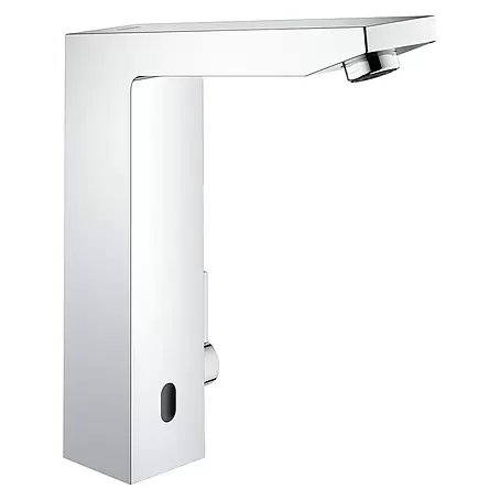 Grohe Eurocube Waschtischarmatur mit Temperaturregulierung, batteriebetrieben
