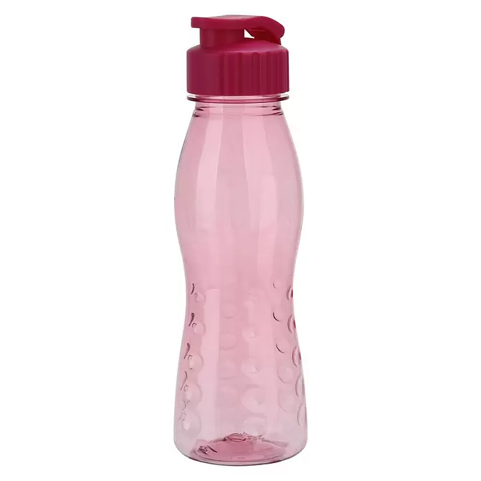 Trinkflasche Flip Top - 0,7 l, Kunststoff, Farbig sortiert - Vorderansicht