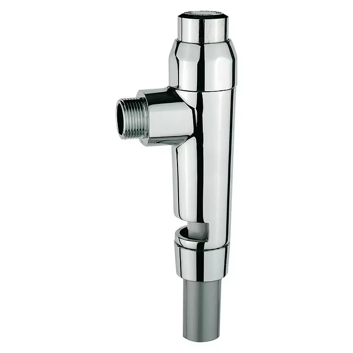 Schell Urinal-Druckspüler - ½″, Verchromt - Diagonale Ansicht